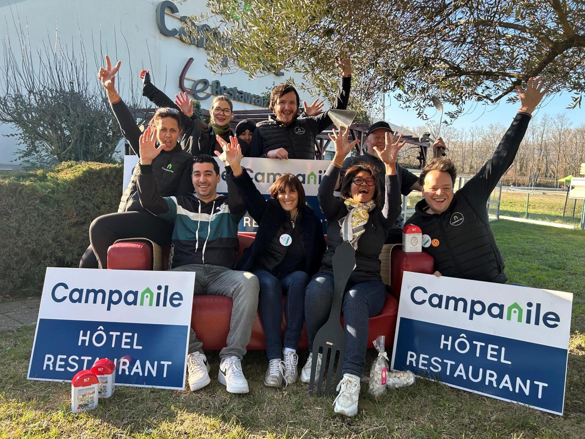 Hotel Campanile Montelimar Nord - A7 Sortie 17 Les Tourrettes Exteriér fotografie